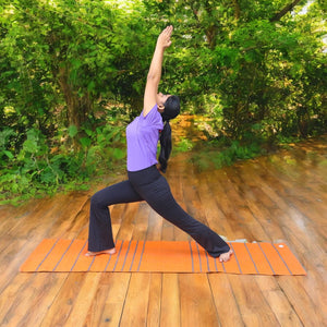 Organic Cotton Yoga Mat | Knotted Handwoven, Anti-Skid & Extra Large | Eco-Friendly, Washable, Biodegradable |