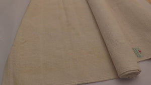 Organic Cotton Yoga Mat | 6mm Thick Weave | Handwoven & Eco-Friendly