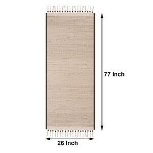 Premium Natural Fiber Mats for Yoga, Pilates, Fitness, and Meditation - (Handwoven, anti-skid & firm grip) - Options Available