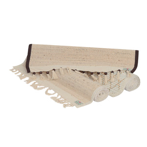 Premium Natural Fiber Mats for Yoga, Pilates, Fitness, and Meditation - (Handwoven, anti-skid & firm grip) - Options Available