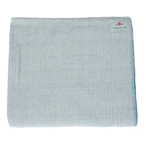 Handwoven/Hand-spun Organic Cotton Blankets for Yoga, Meditation & Home - Pastel Solids - Color Options