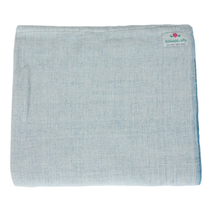 Handwoven/Hand-spun Organic Cotton Blankets for Yoga, Meditation & Home - Pastel Solids - Color Options