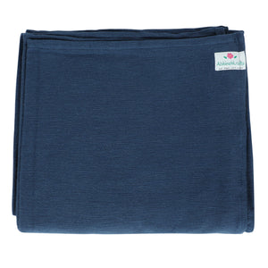 Handwoven/Hand-spun Organic Cotton Blankets for Yoga, Meditation & Home - Deep Solids - Color Options