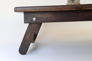 AbhinehKrafts Wooden Prayer/Pooja Table, Altar Table, Meditation & Prayer Shrine, Buddhist Altar, Japanese Table, Zen Altar - Made in India