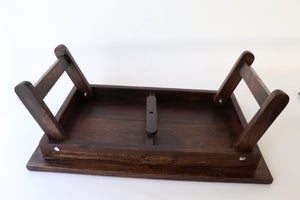 AbhinehKrafts Wooden Prayer/Pooja Table, Altar Table, Meditation & Prayer Shrine, Buddhist Altar, Japanese Table, Zen Altar - Made in India