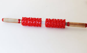 Acupressure/MassageJimmy and Massage Rollers (Set of Four) - Portable, Wooden, For massage, acupressure therapy and stress relief, Sujok