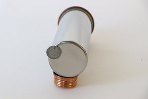 Copper Magnetic Water Bottle (Tamra Jal Patra) For Health, Wellness, Yoga - Made in India