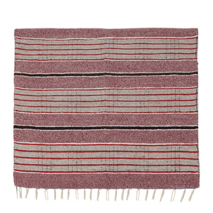 Large Yoga Mat 6x 4 feet for Yoga, Pilates, Fitness, and Meditation - (Handwoven Area Rug, Mat, Dhurrie, Handspun Cotton Rug)