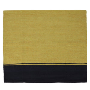 Large Yoga Mat 6x 4 feet for Yoga, Pilates, Fitness, and Meditation - (Handwoven Area Rug, Mat, Dhurrie, Handspun Cotton Rug)