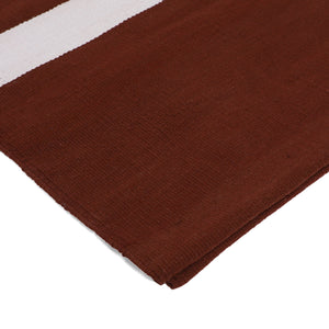 6x 4 feet Area Rug - Handwoven Mat for Yoga, Pilates, Fitness, and Meditation - (Handwoven Area Rug, Mat, Dhurrie, Handspun Cotton Rug)