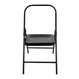 Iyenger Yoga Chair (Black) - Excellent Prop for Yoga Poses - Yoga Chair with Carry Bag, for Continnum Body Movement, Enhanced Practice