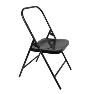 Iyenger Yoga Chair (Black) - Excellent Prop for Yoga Poses - Yoga Chair with Carry Bag, for Continnum Body Movement, Enhanced Practice