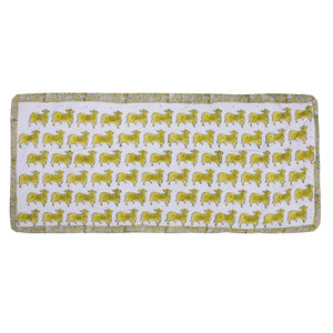 Kids Yoga Mat - Children Yoga Play Mat - Organic Cotton, Natural, Non-toxic, Eco-conscious, Super Soft, Exercise Play Mat - Nandi Cow