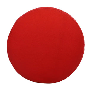 Yoga Meditation Cushion - 16 Inch Extra Large - Seville | Handmade Round Zafu Pillow |Zipped Cover |Washable| Portable - Filling Options