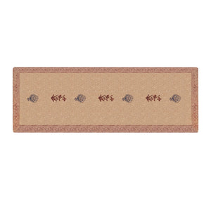 Hand Block Printed Cork Yoga Mat – Garden of Five Senses