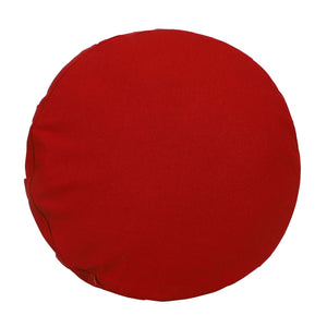 Yoga Meditation Cushion - 16 Inch Extra Large - Rome | Handmade Round Zafu Pillow |Zipped Cover |Washable| Portable - Filling Options