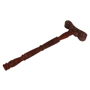 Yoga Danda, Meditation Staff, Meditation Support Staff, Meditation Stick, T shape wooden Meditation Prop, Wood Arm Rest for Meditation, Japa