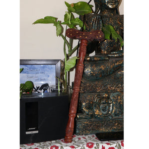 Yoga Danda, Meditation Staff, Meditation Support Staff, Meditation Stick, T shape wooden Meditation Prop, Wood Arm Rest for Meditation, Japa