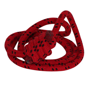 Cotton Yoga Ropes with Wall Hooks - Set of Two Ropes