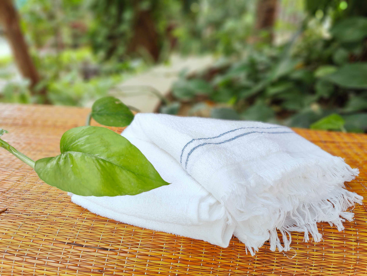 Cotton Yoga Towel, Organic Cotton Towel, Beach Towel, Bath and Sauna Towel - For Gym Towel/Wedding Gift/Christmas Gift/Travel Towel