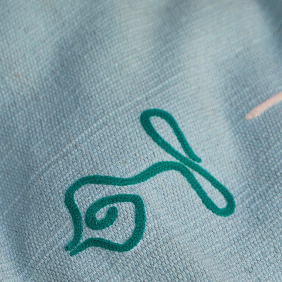 Restorative Organic Cotton Yoga Mat – 2-in-1 Multifunctional Mat for Joint & Knee Support