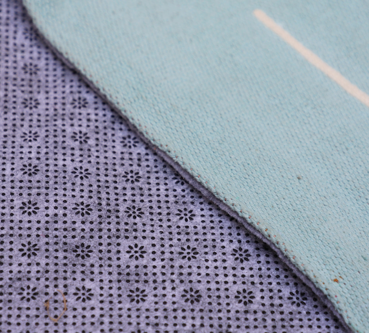 Restorative Organic Cotton Yoga Mat – 2-in-1 Multifunctional Mat for Joint & Knee Support