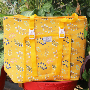 Handmade Upcycled Yoga Mat Bag Made With Upcycled Handwoven Fabric
