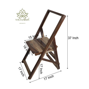 Iyenger Wooden Yoga Chair