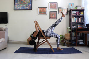 Iyenger Wooden Yoga Chair