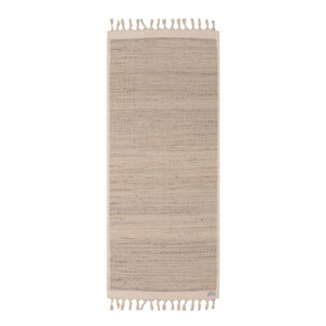 Premium Natural Banana Fiber Mat for Yoga, Pilates, Fitness, and Meditation - Natural Color (Handwoven, anti-skid & firm grip)