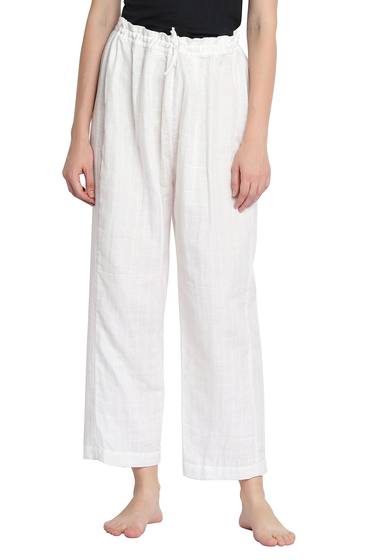 Custom Yoga Pants - Organic Cotton, Fitness Pants, Cotton Trousers, Unisex Yoga Pants, Boho Pants - Elastic Waist, Straight Cut