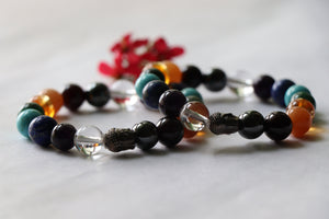 Buddha Chakra Bracelet, Yoga Bracelet, 7 Chakra Bracelet, Gemstone, Chakra Jewelry, Meditation Bracelet, Energy Bracelet, Healing Bracelet