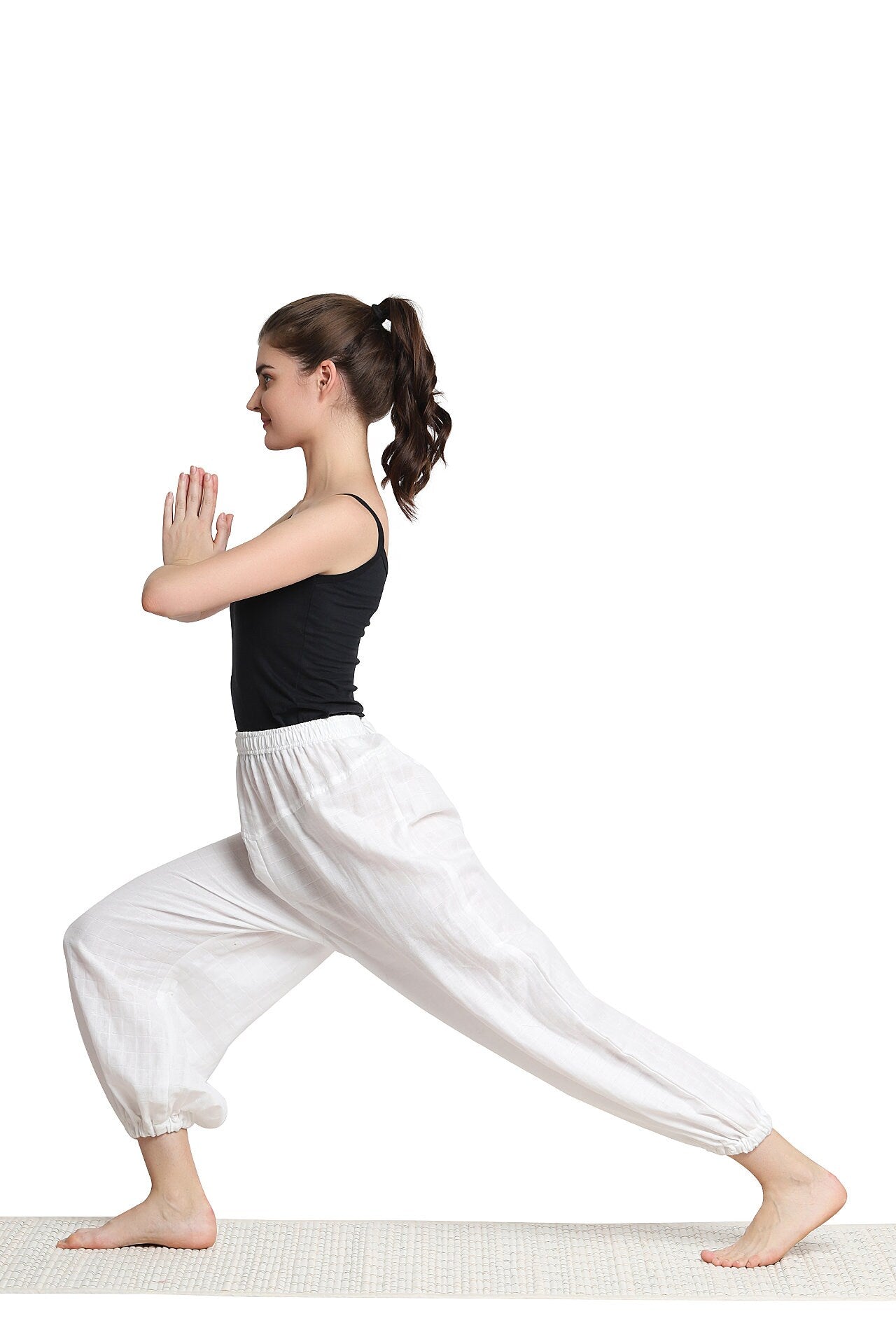 Organic Cotton Unisex Yoga Pants - Harem Style - YogaKargha