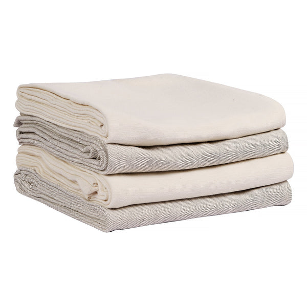 Handwoven Organic Cotton Blanket for Yoga and Mediation