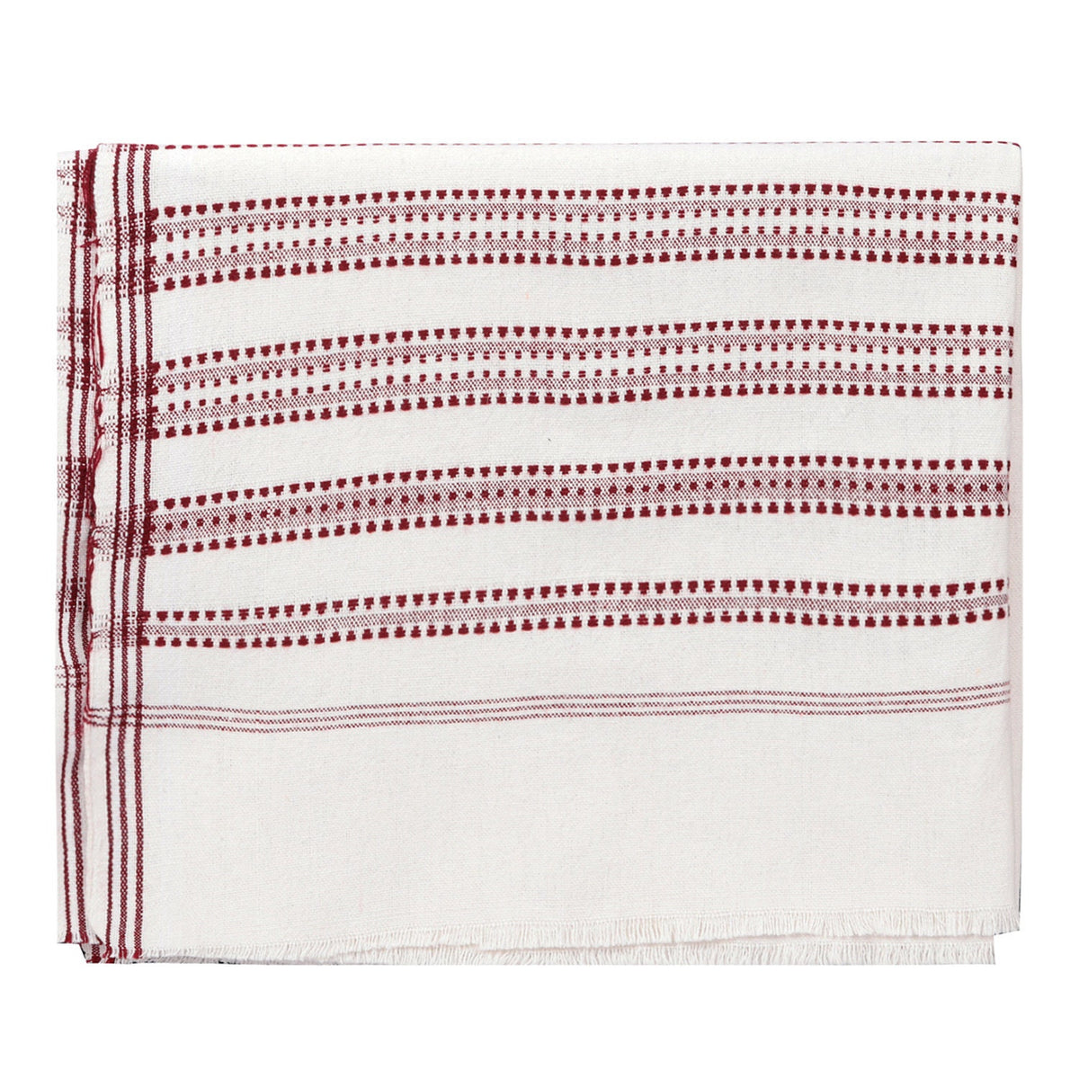 Handwoven Organic Cotton Linen Yoga Towel, Beach,Bath and Sauna Towel - Use for Gym/Exercise/Wedding/Christmas Gift/Travel/Stole