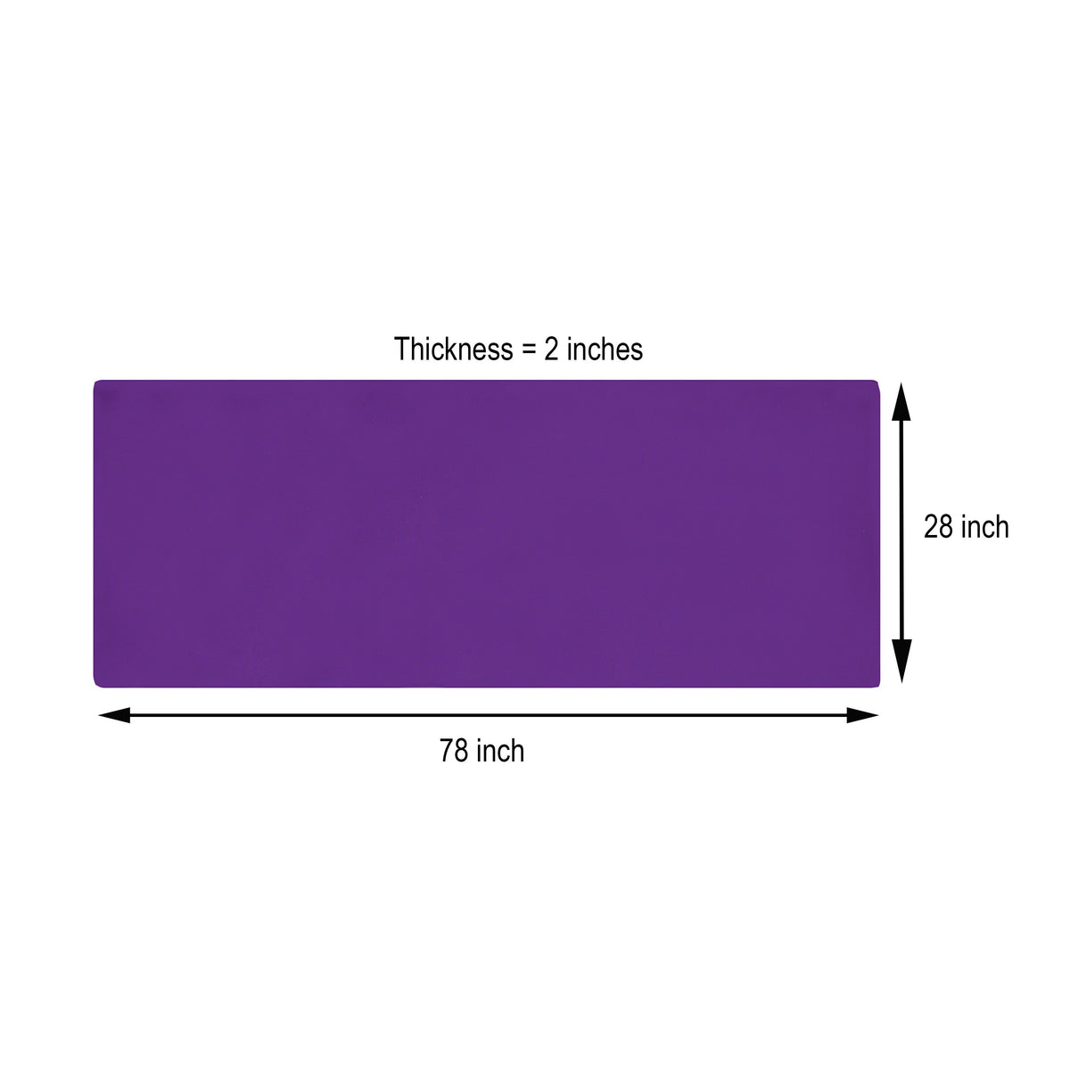 Shikibuton, Futon Meditation Mat - Kapok Filled - Removable Cotton Cover - Made in India - Colors Available