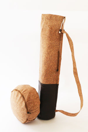 Yoga/Pilates/Exercise Bag - Yoga Strap Carrier - Yoga Mat Bag - Cork Yoga Bag for Yoga lover/Yogi