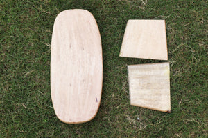 Handcrafted Mango Wood Foldable & Portable Meditation Bench - Wooden Kneeling Ergonomic Meditation Bench/Low Seat Meditation