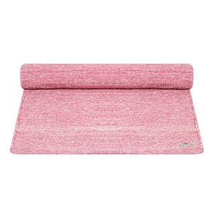 Recycled Handwoven Mat for Yoga, Pilates, Fitness, Prayer, Meditation or Home Decor - Made in India