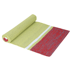 Super Thick Cotton Handwoven Anti Skid Mat for Hot Yoga and Fitness - Comfort for Knees