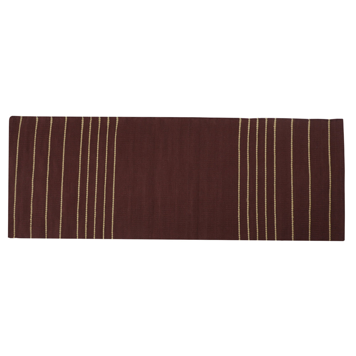 Organic cotton mat for Yoga, Pilates, Fitness, and Meditation - (Handwoven with knotted patterns-anti-skid & firm grip) - Color Options