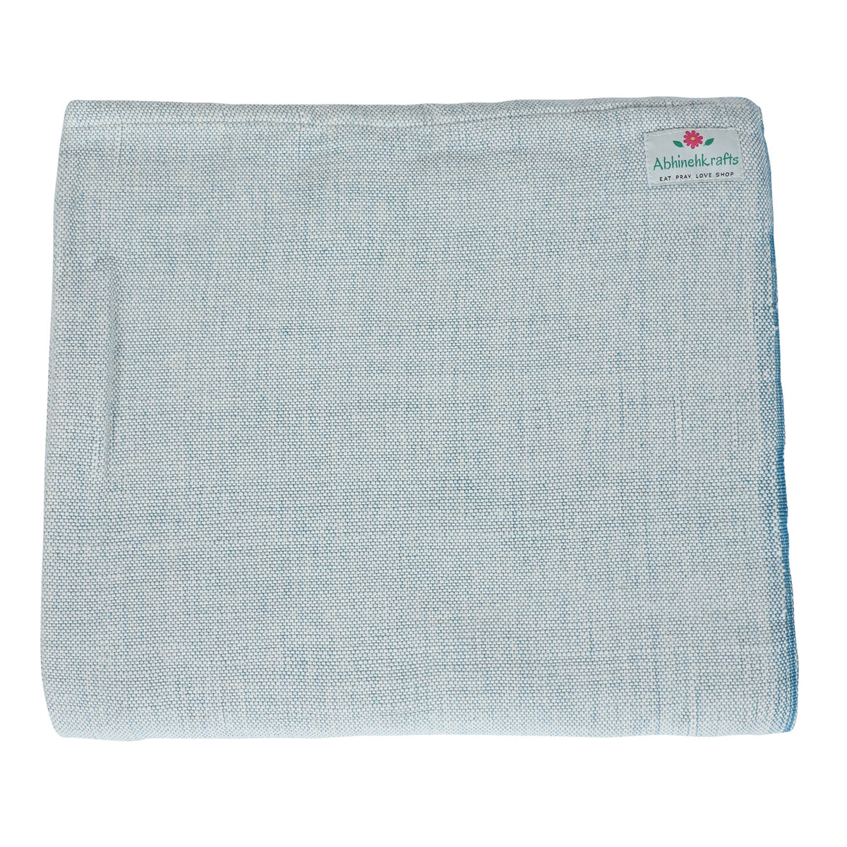 Handwoven/Hand-spun Organic Cotton Blankets for Yoga, Meditation & Home - Pastel Solids - Color Options