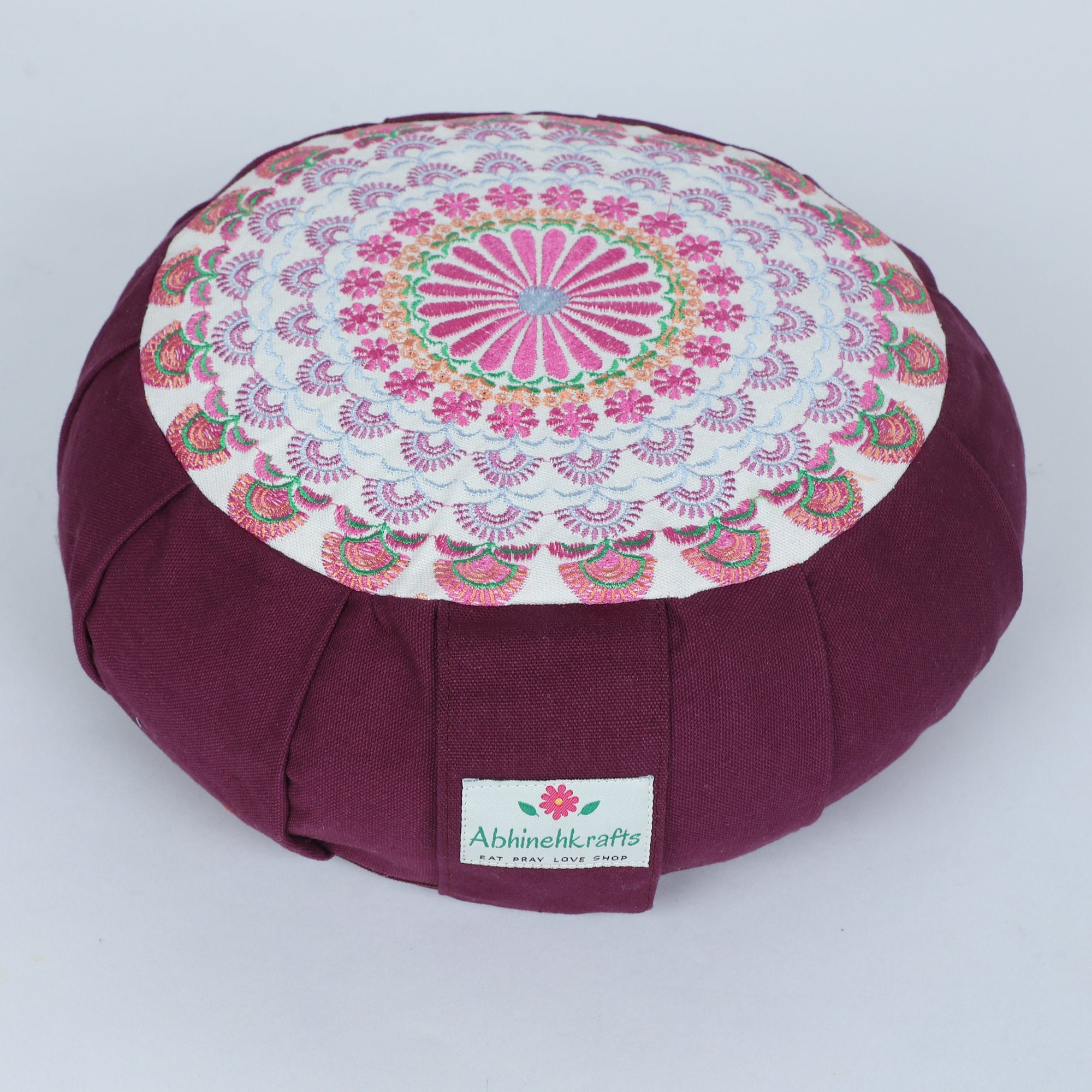 Zafu - Meditation cushion RITA turquoise