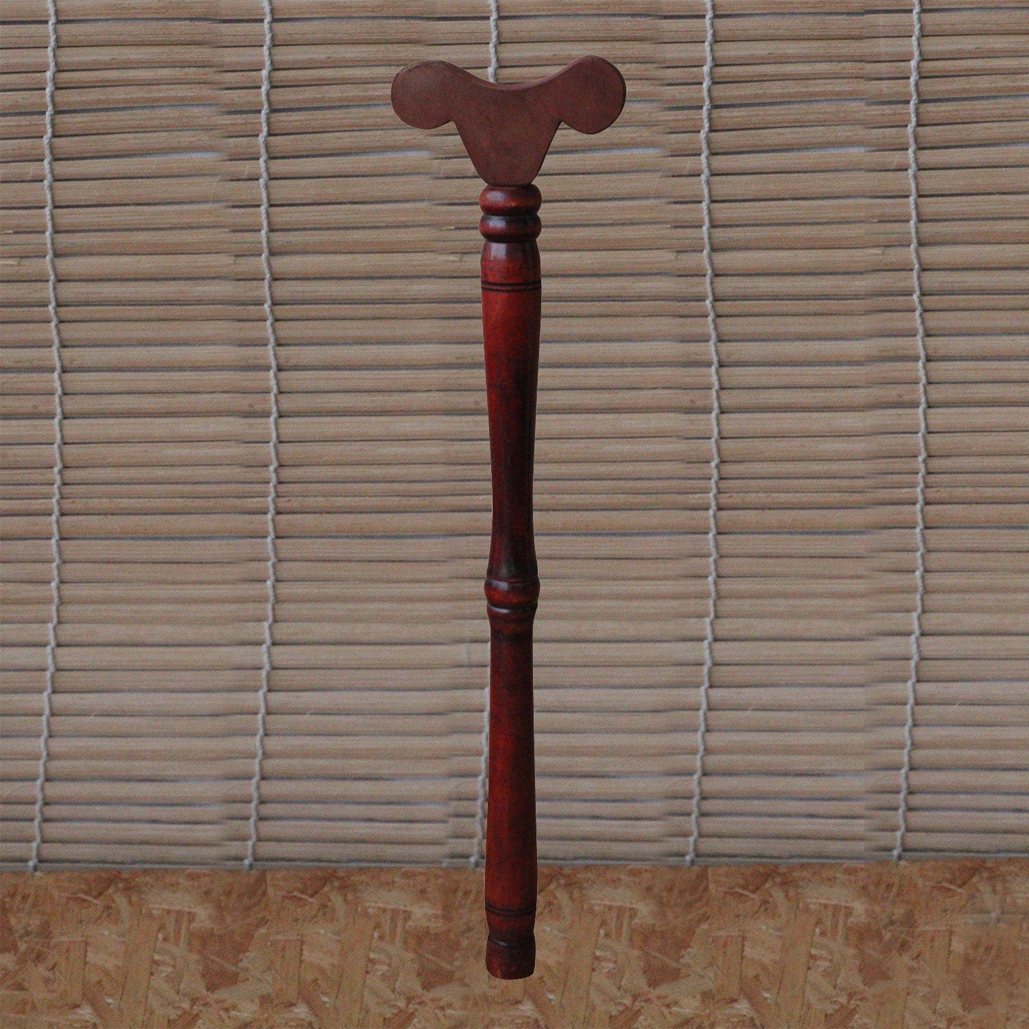 T Shape Wooden Yoga Danda - YogaKargha