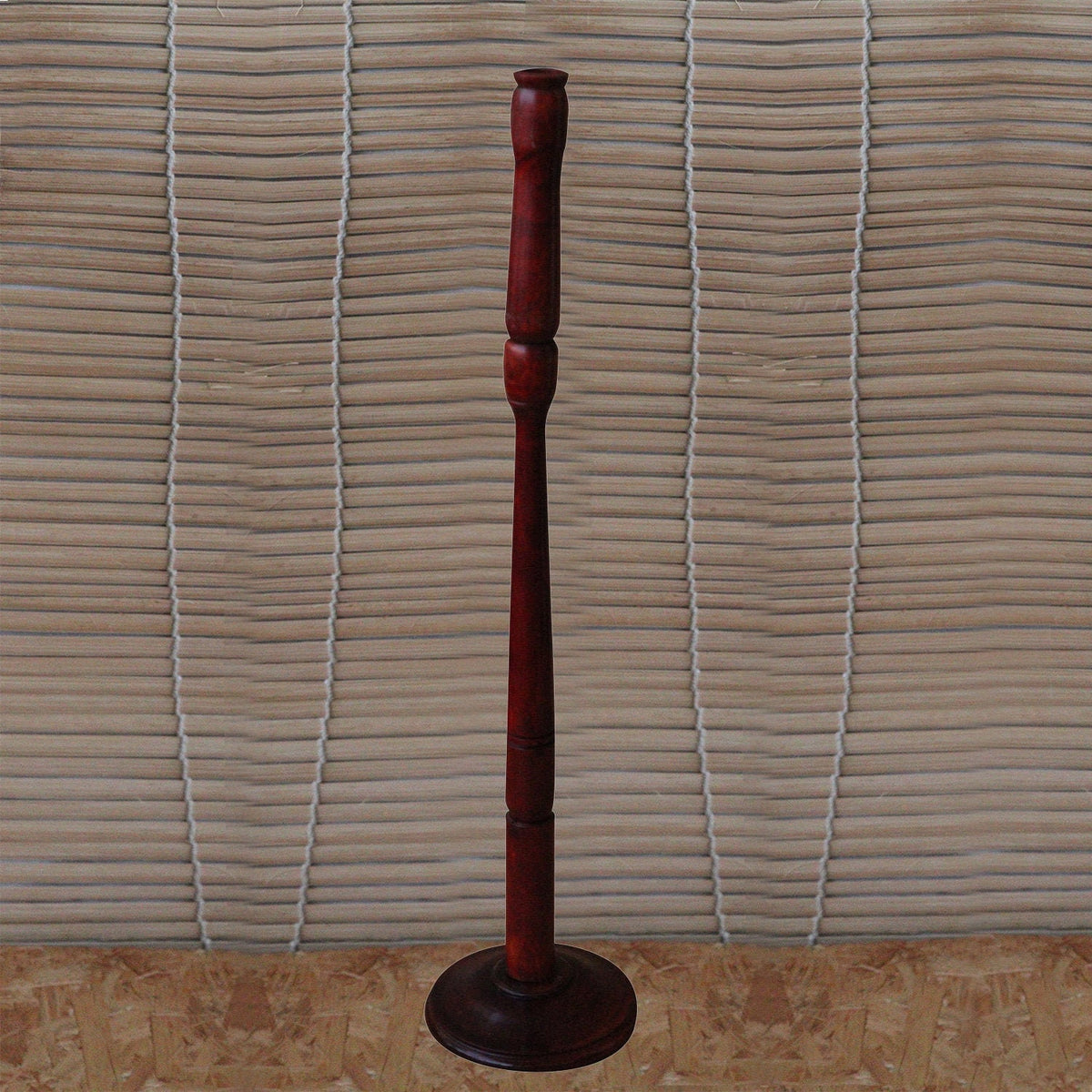 Tratak Stand for Tratak Kriya (Candle Meditation) - Wooden, Handcrafted - for Meditation, Third Eye Concentration - Made in India