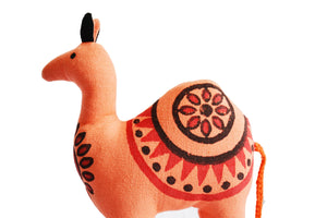 Fabric Toys - Camel (Size Medium) - Pretend & Play, Plush/Soft Toy - Handmade Unisex Toys for Babies, Kids, Adults