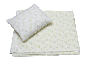 Organic GOTS Certified Mulmul/Muslin cotton reversible summer blanket ('Dohar') for Kids/Toddlers - Dolphins