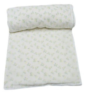 Organic GOTS Certified Mulmul/Muslin cotton reversible summer blanket ('Dohar') for Kids/Toddlers - Dolphins
