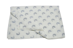 Organic Mulmul/Muslin cotton reversible summer blanket ('Dohar') for Kids/Toddlers - Cows