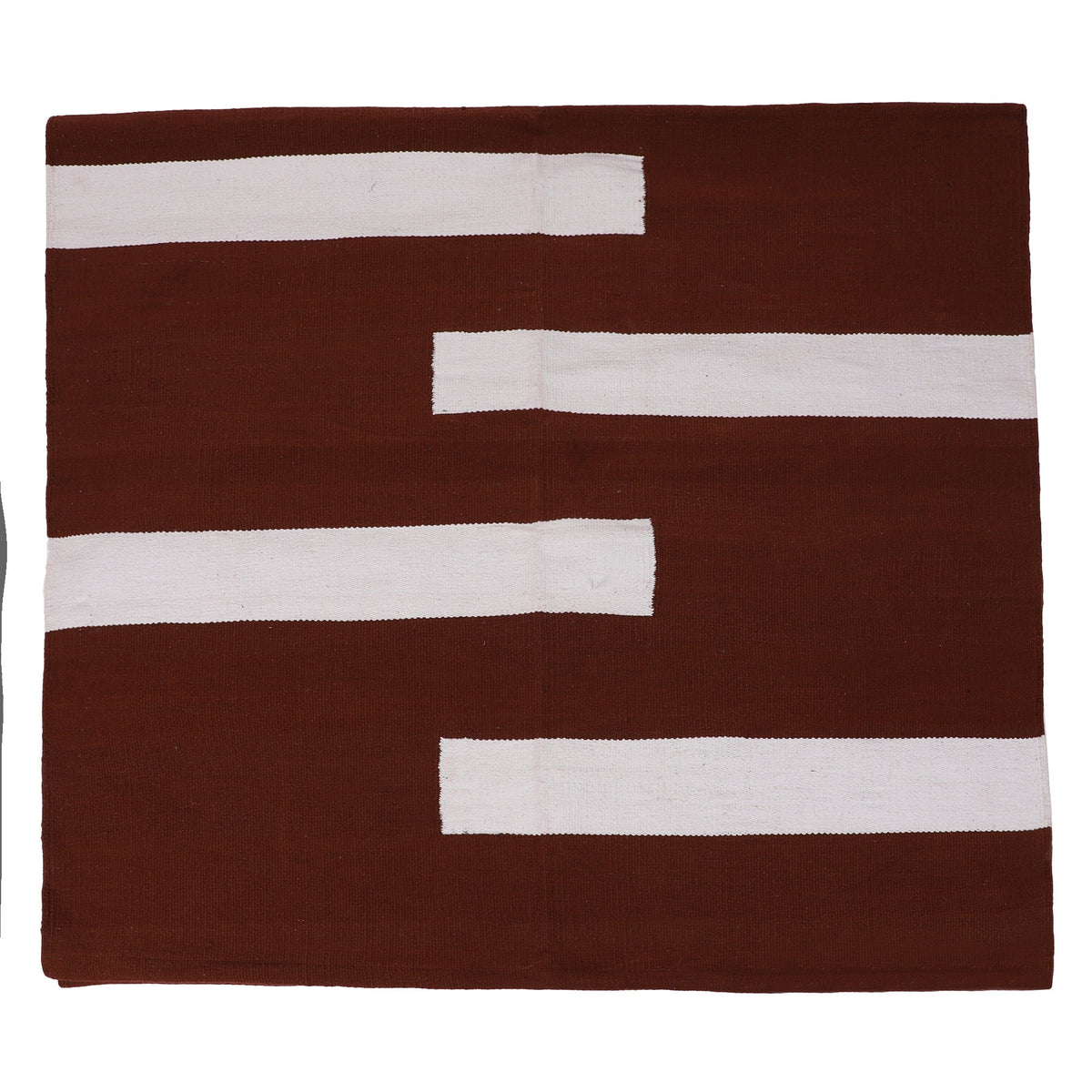 6x 4 feet Area Rug - Handwoven Mat for Yoga, Pilates, Fitness, and Meditation - (Handwoven Area Rug, Mat, Dhurrie, Handspun Cotton Rug)